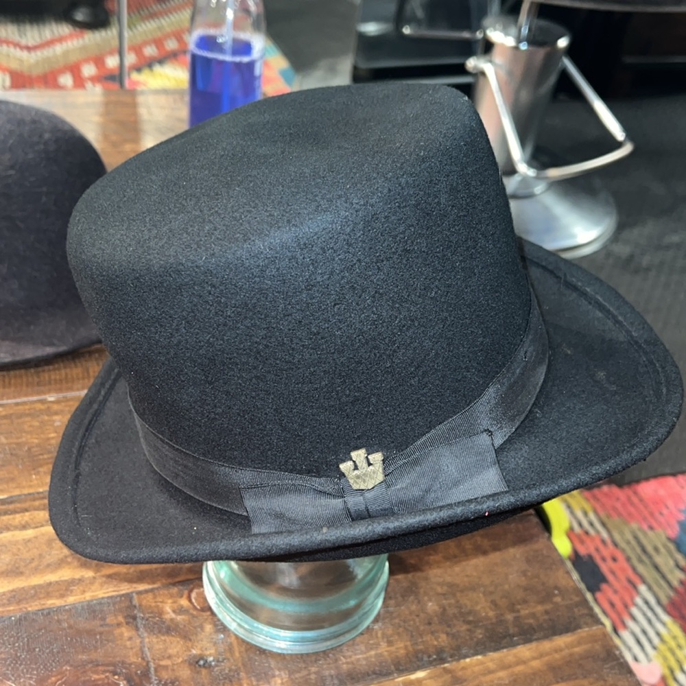 Men’s size large tall black Goorin brothers top hat extremely rare - Picture 2 of 8